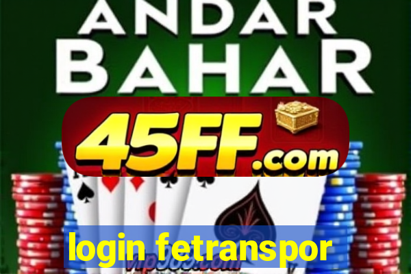 login fetranspor